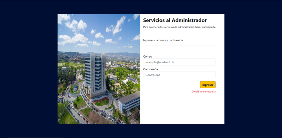 Registry system login